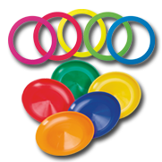 Juggling Rings and Spinning Plates